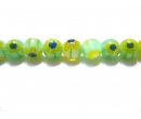 Chevron glass beads 4R